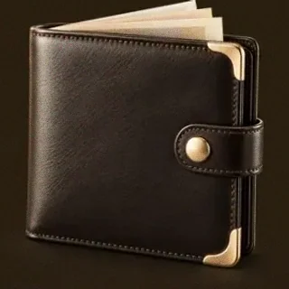Leather wallet — Ruby Reels