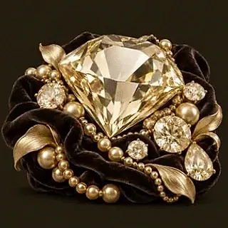 Faceted gemstone — Ruby Reels