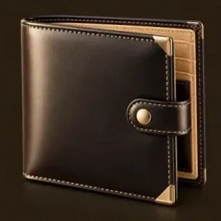 Leather bifold wallet — Ruby Reels