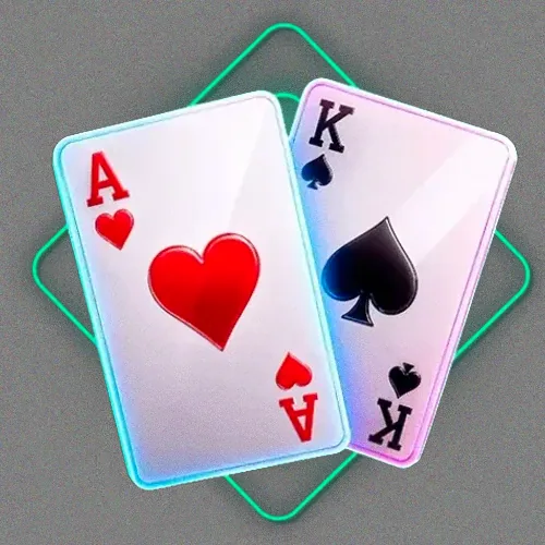 Ace and king playing cards