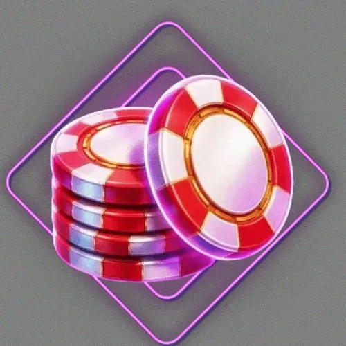 Poker table with cards
