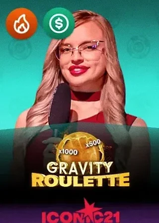 Gravity Roulette live game cover