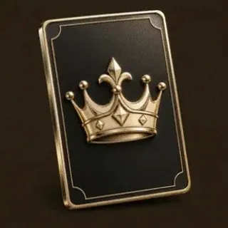Crowned casino card — Ruby Reels