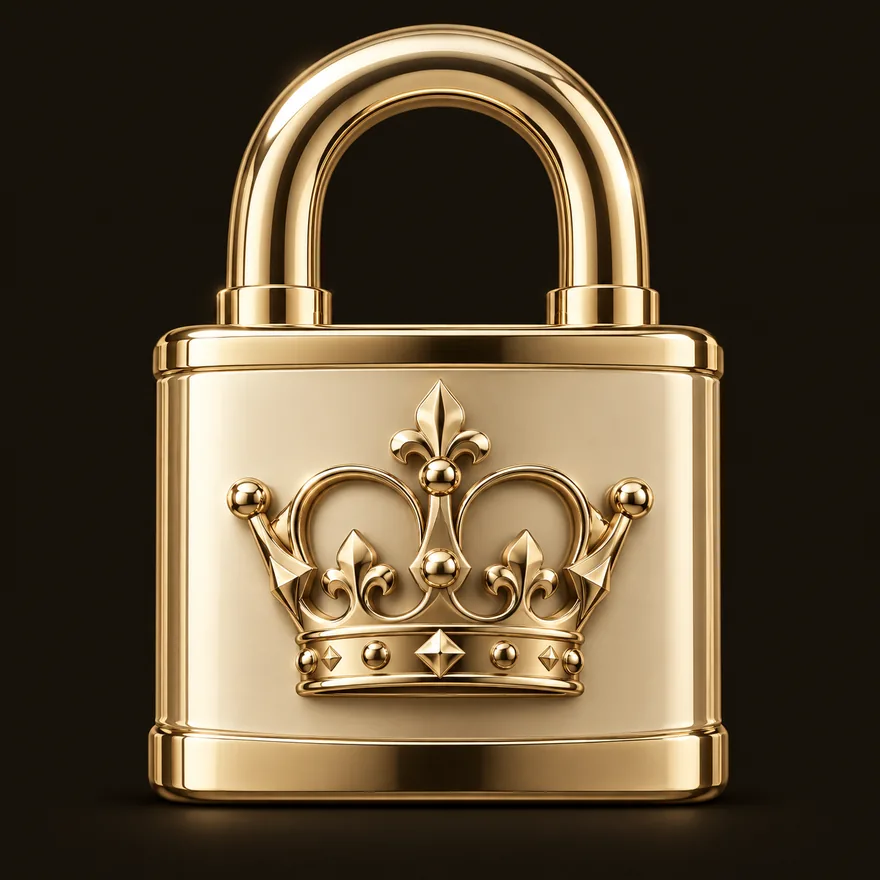 Royal padlock — Ruby Reels
