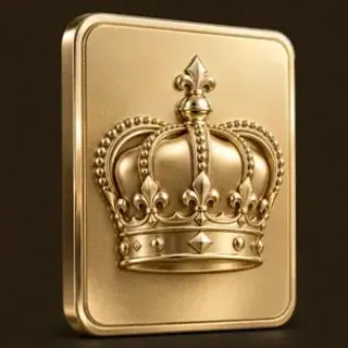 Royal crown plaque — Ruby Reels
