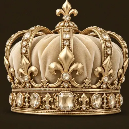 Jeweled royal crown — Ruby Reels