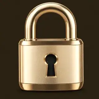 Metal padlock — Ruby Reels